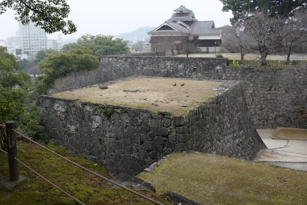 竹の丸五階櫓跡
