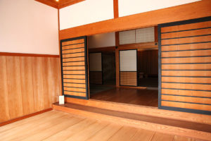 奉行所の正面入り口