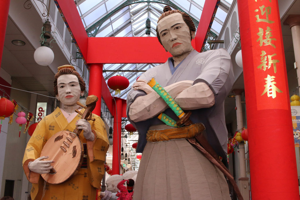 坂本龍馬オブジェ