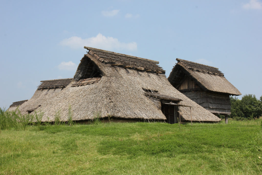 竪穴住居と高床式倉庫