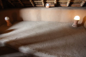 兵士の詰所の内部