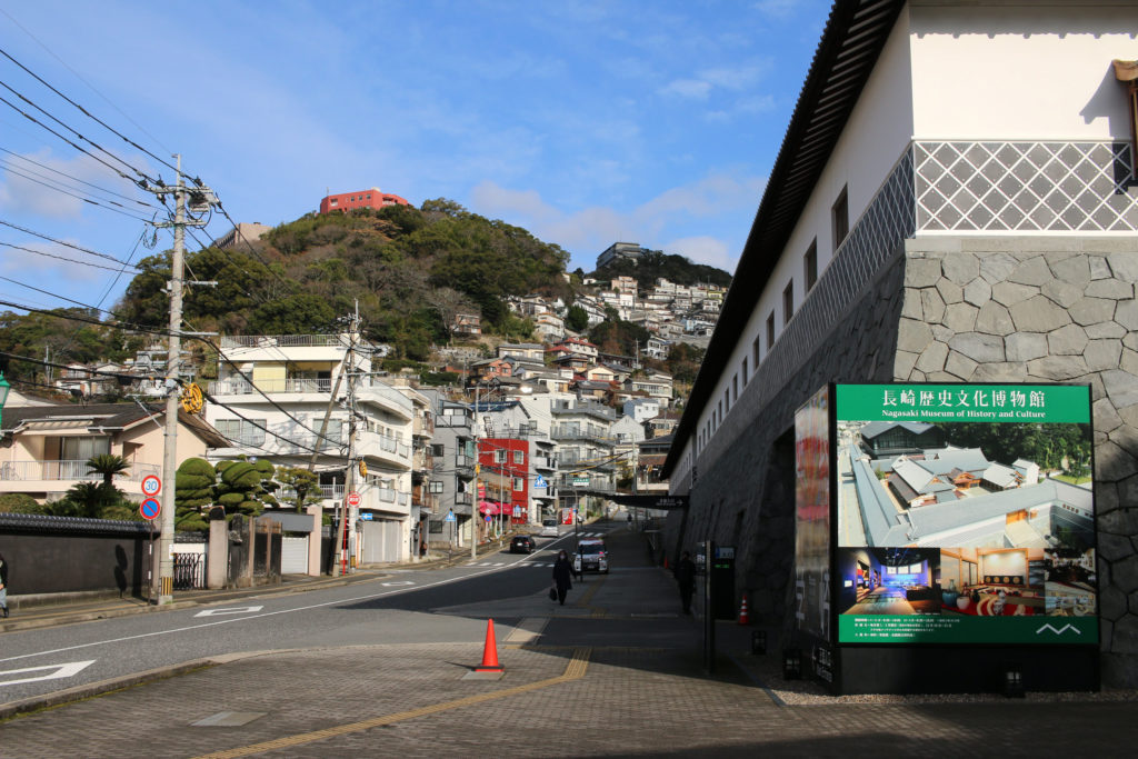 奉行所前通り長崎県長崎市立山1丁目1