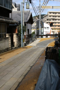 長崎市中川2丁目の交差点