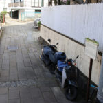 長崎市中川2丁目の「食違」の道