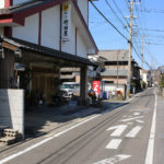 街道沿いの料亭増田屋(大村市松原本町)