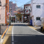 アーケードが見えてきた(大村市本町)