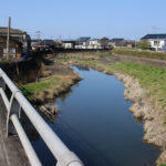 大上戸川をわたる橋