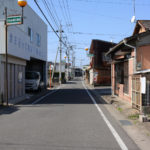 長崎街道(杭出津2丁目)