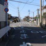 長崎街道(杭出津3丁目)