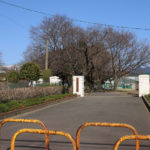 西大村中学校と中央小学校(松並1丁目)