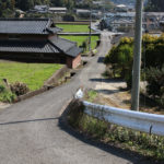 田畑、農村が見えてきた(岩松町)