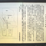 旧円融寺庭園の案内板
