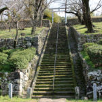 旧円融寺庭園の階段(玖島2丁目)