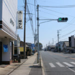 街道(国道)沿いのお店『はやし染と織』(宮小路2丁目601-1)