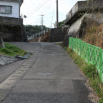 目印のない長崎街道(東町)