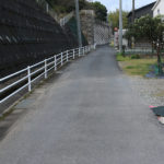 目印のない長崎街道(東町)