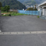 街道の行き止まり。眺めは良い。(東町)