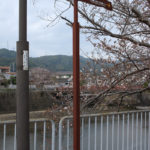 八郎川と道標(東町)