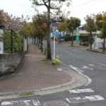 長崎街道を歩いていると「島原街道」の案内板が(矢上町)