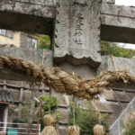 濱之大王神社の鳥居(長崎市田中町910)
