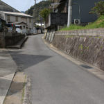 とくに目印のない街道(田中町)