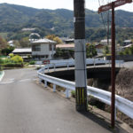 長崎街道と道標(中里町1176-1)