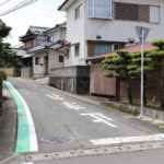 長崎街道(中里町1660-2付近)