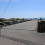 千綿川をわたる長崎街道の橋(八反田郷1039付近)