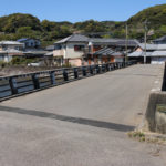 千綿川をわたる長崎街道の橋(瀬戸郷1181付近)