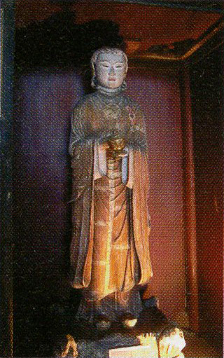 飛鳥寺の聖徳太子立像