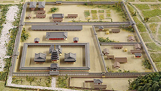 創建時の法興寺の伽藍の模型