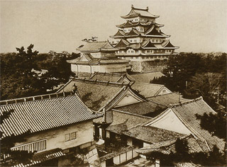戦災前に撮影された名古屋城