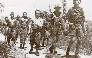 ブナでオーストラリア軍の捕虜となった日本兵